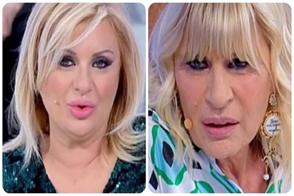 primo piano di tina cipollari e gemma galgani