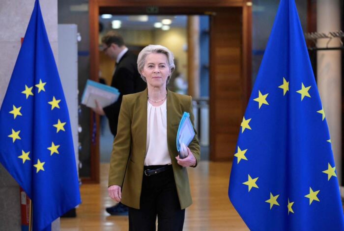 ursula von der leyen guida debole in Europa