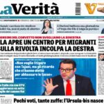 L’EDICOLA, il Corriere: “Rai, strappo tra alleati”. Repubblica: “La maggioranza spaccata”. L’editoriale di Marco Travaglio: “Ursula von der Draghen”