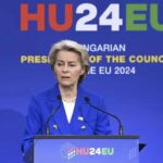 La presidente della Commissione europea Ursula von der Leyen