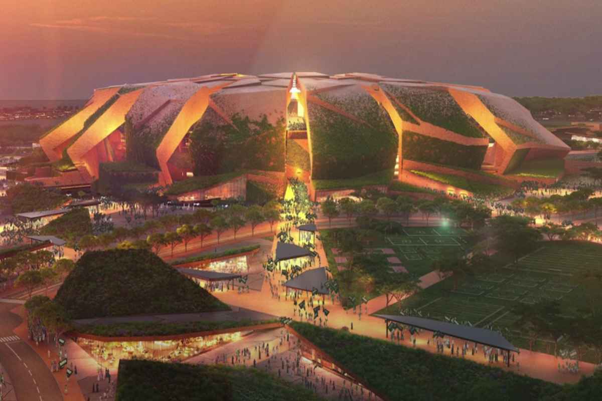 Il nuovo stadio King Salman Stadium da 92mila posti che nascerà in Arabia Saudita