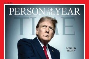 La copertina del Time, con Trump eletto persona dell'anno