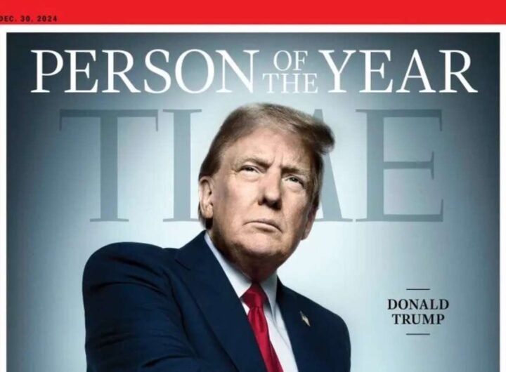 La copertina del Time, con Trump eletto persona dell'anno