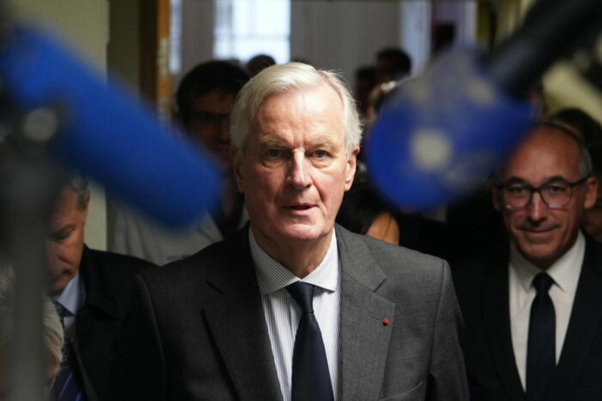 Michel Barnier, Primo ministro francese