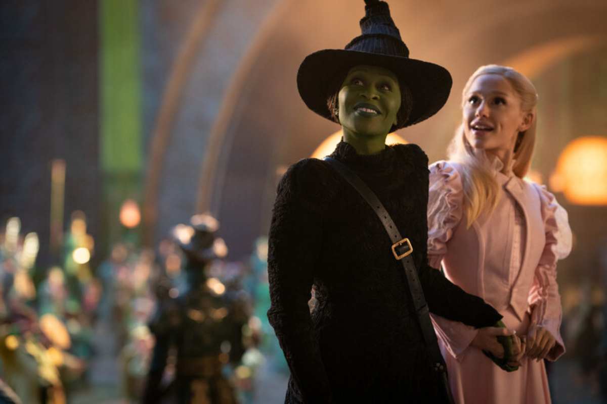 Una scena del film Wicked