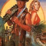 La locandina del film Crocodile Dundee del 1986