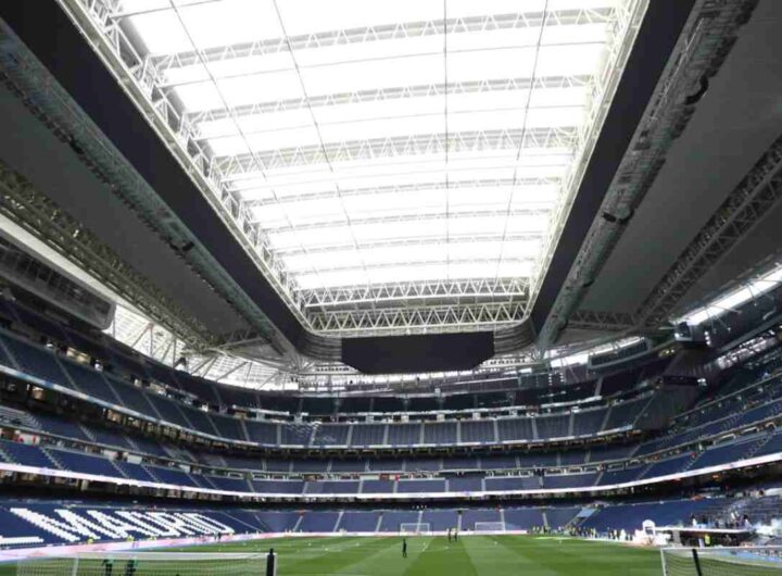 Lo stadio del Real Madrid, il Santiago Bernabeu