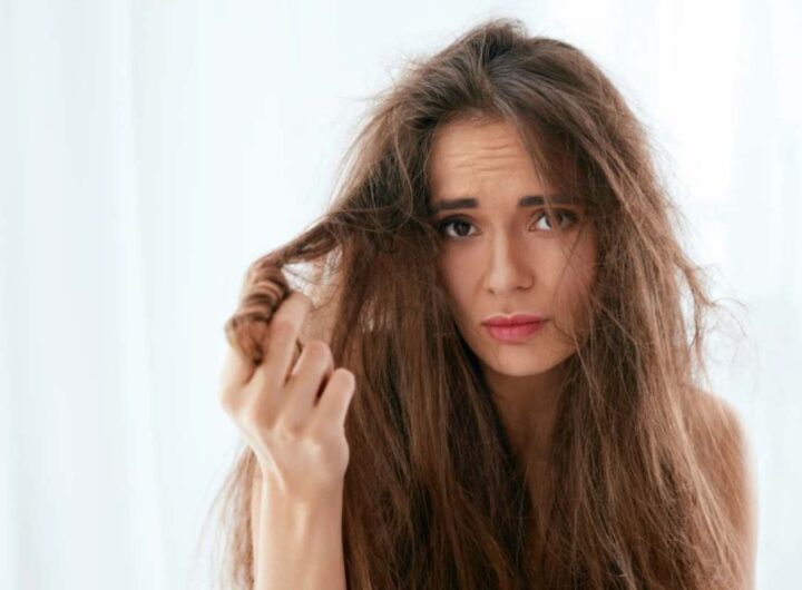 Capelli crespi in inverno