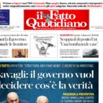 Il Fatto Quotidiano del 10 dicembre