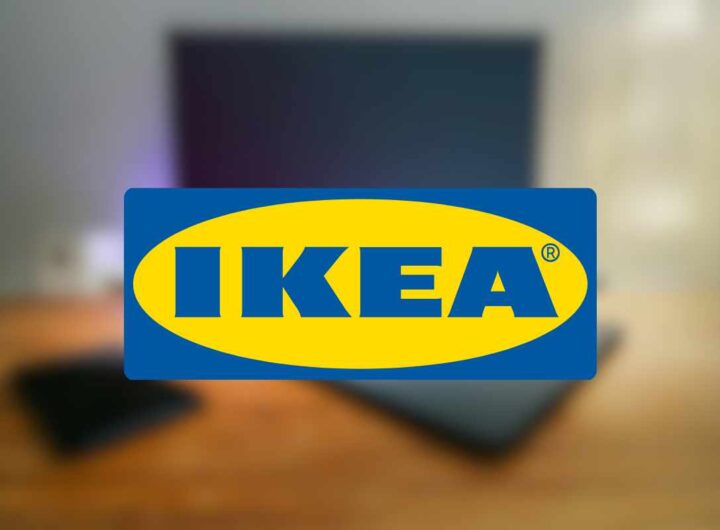 nuova scrivania IKEA elegante