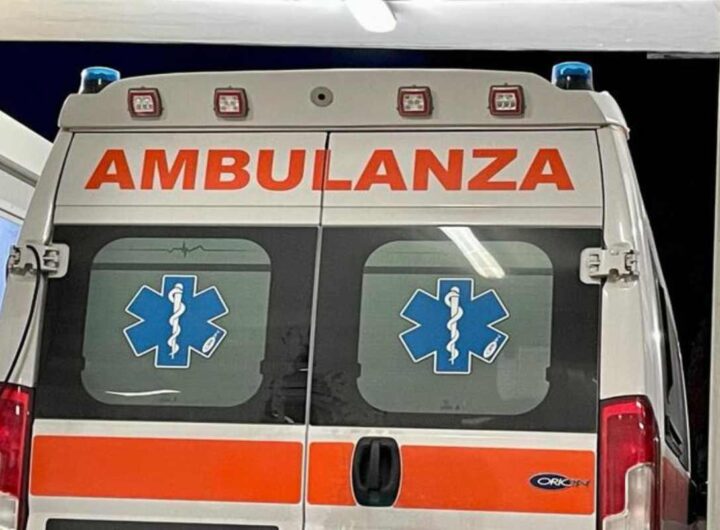 Un'ambulanza