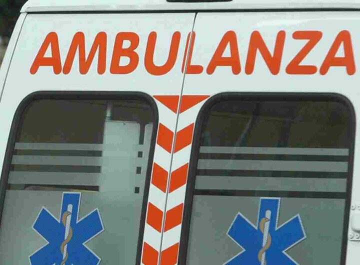 Un'ambulanza