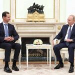 Assad, dittatore della Siria, con Vladimir Putin