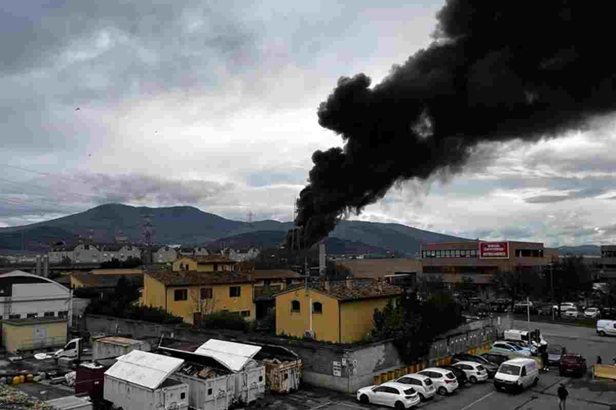 L'esplosione a Calenzano