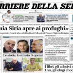 Il Corriere della Sera dell'11 dicembre