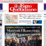 Il Fatto Quotidiano del 6 dicembre