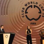 del piero e diletta leotta ai sorteggi del mondiale per club