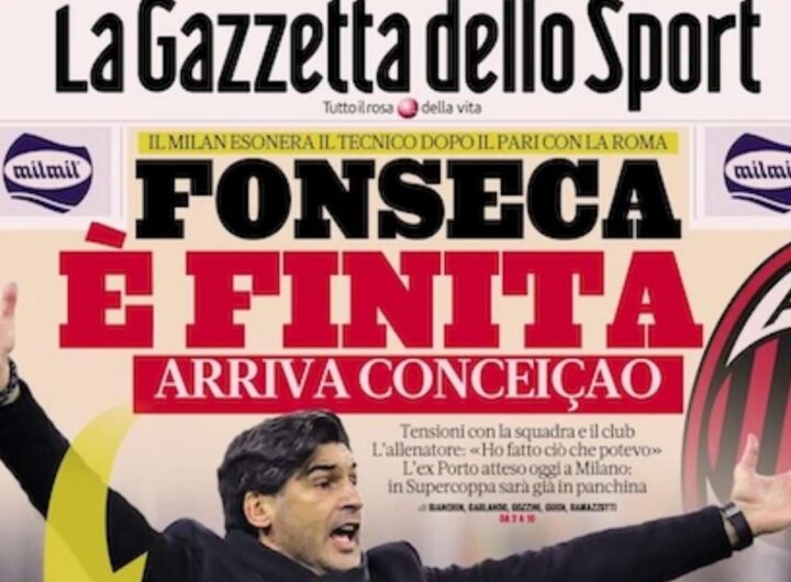 gazzetta prima pagina 30 dicembre 2024