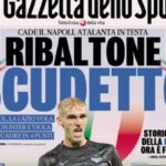 gazzetta prima pagina oggi