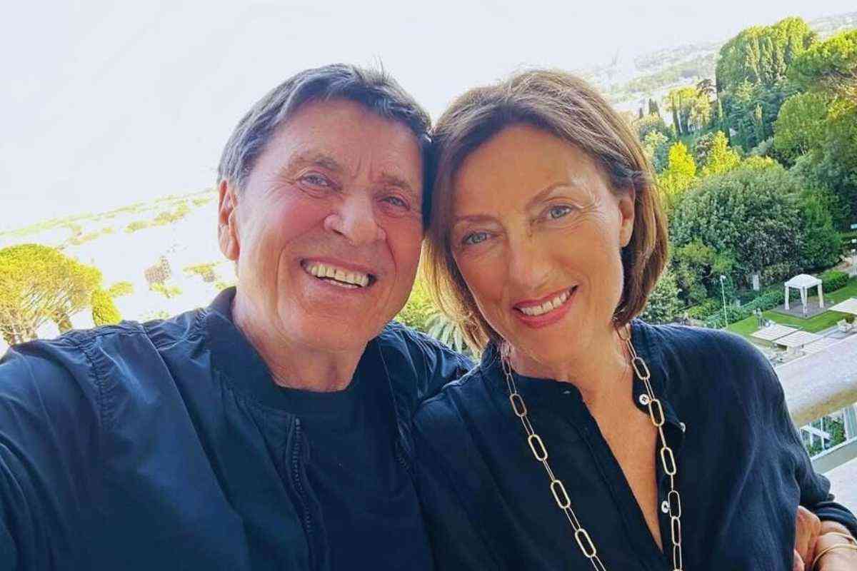 Gianni Morandi ecco chi è la moglie Anna