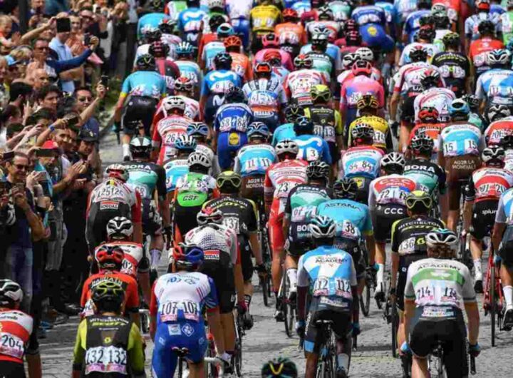 ciclisti al giro d'italia