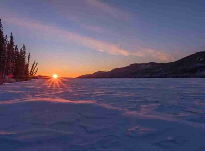 Un paesaggio innevato