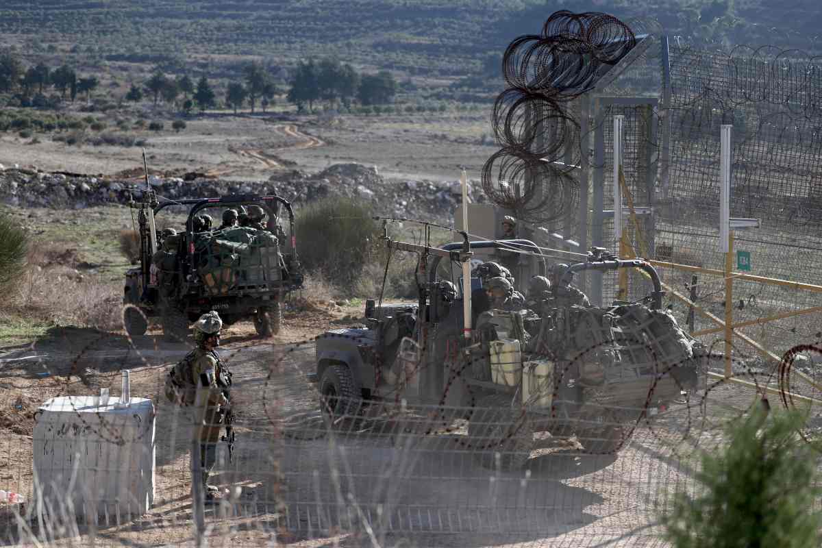 truppe israeliane entrano in siria