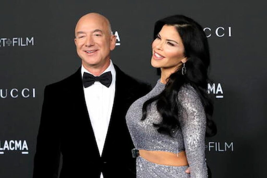 Jeff Bezos e lauren Sanchez