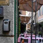 Le keybox usate per accogliere i turisti nei B&B