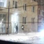 Un frame del video in cui si vede l'esplosione che ha ucciso il generale Kirillikov