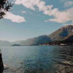 veduta del lago di Como