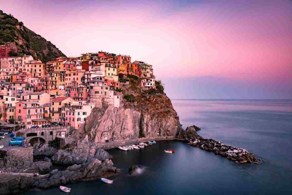 il borgo di Manarola in Liguria