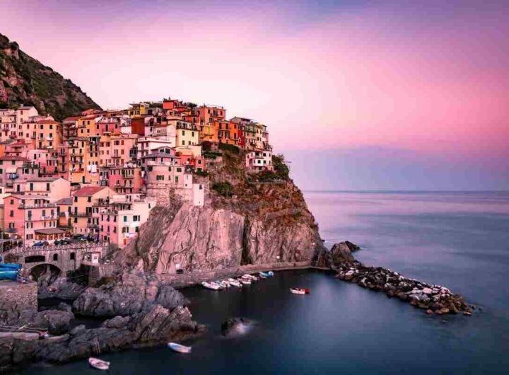 il borgo di Manarola in Liguria