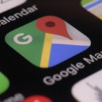 L'icona da cellulare di Google Maps