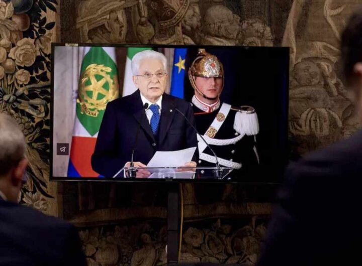 Il presidente della Repubblica, Sergio Mattarella