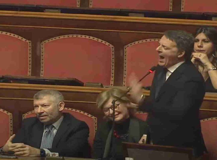 Matteo Renzi, dichiarazioni di voto in Senato