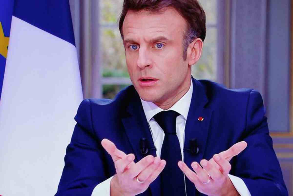 Il presidente francese Macron