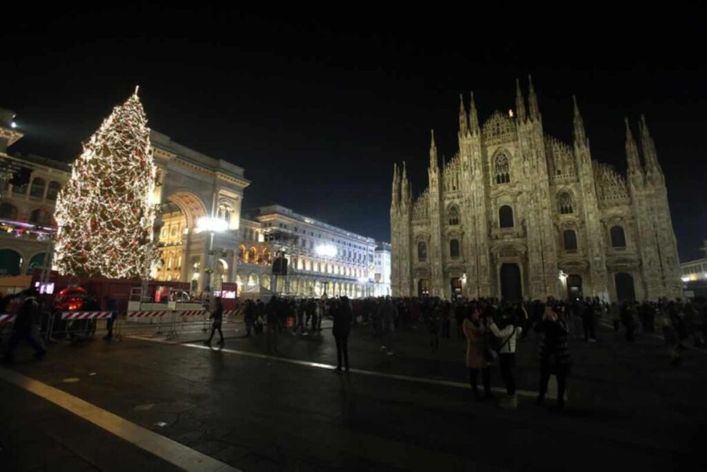 Milano, festeggiamenti per il Capodanno