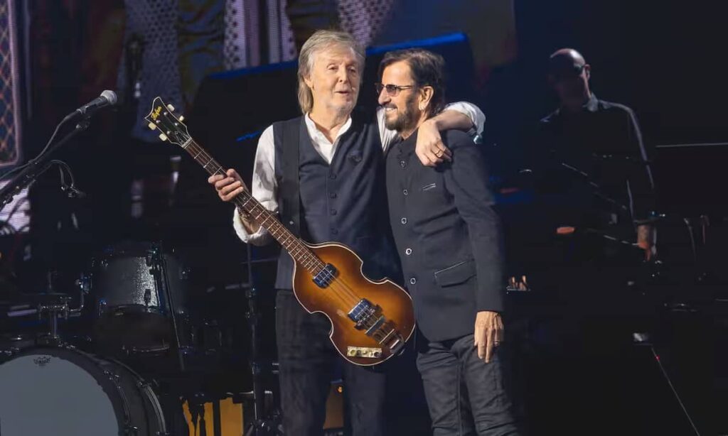 Paul McCartney e ringo Starr