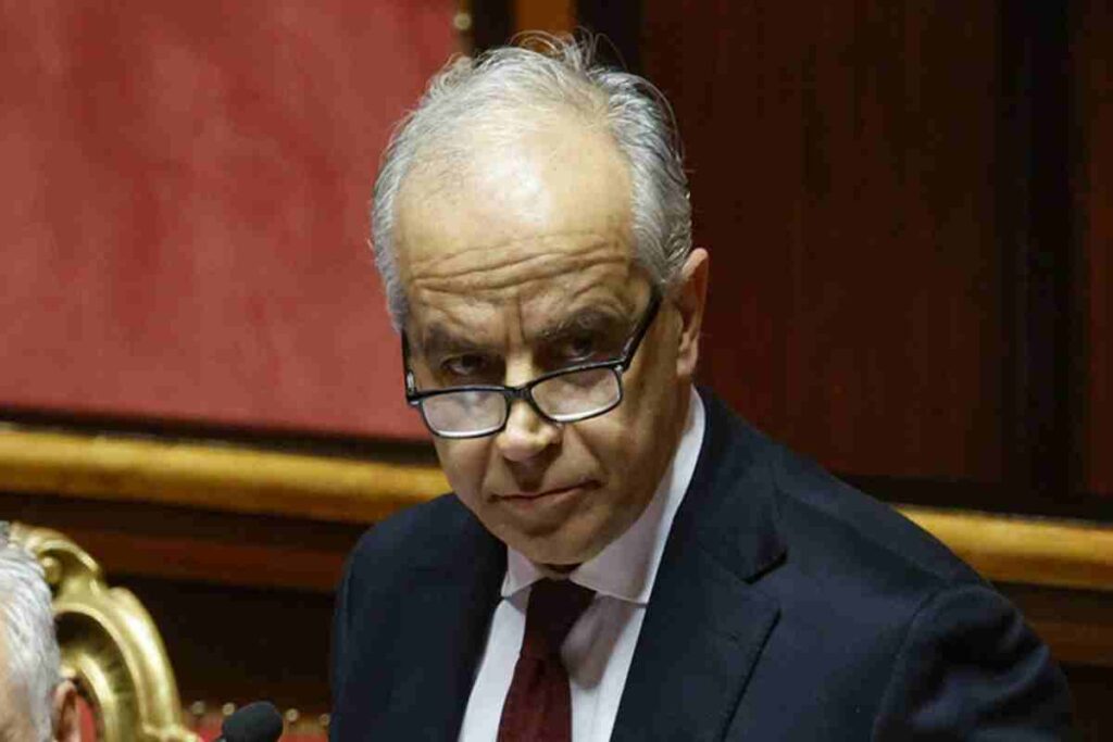 Il ministro dell'Interno Matteo Piantedosi