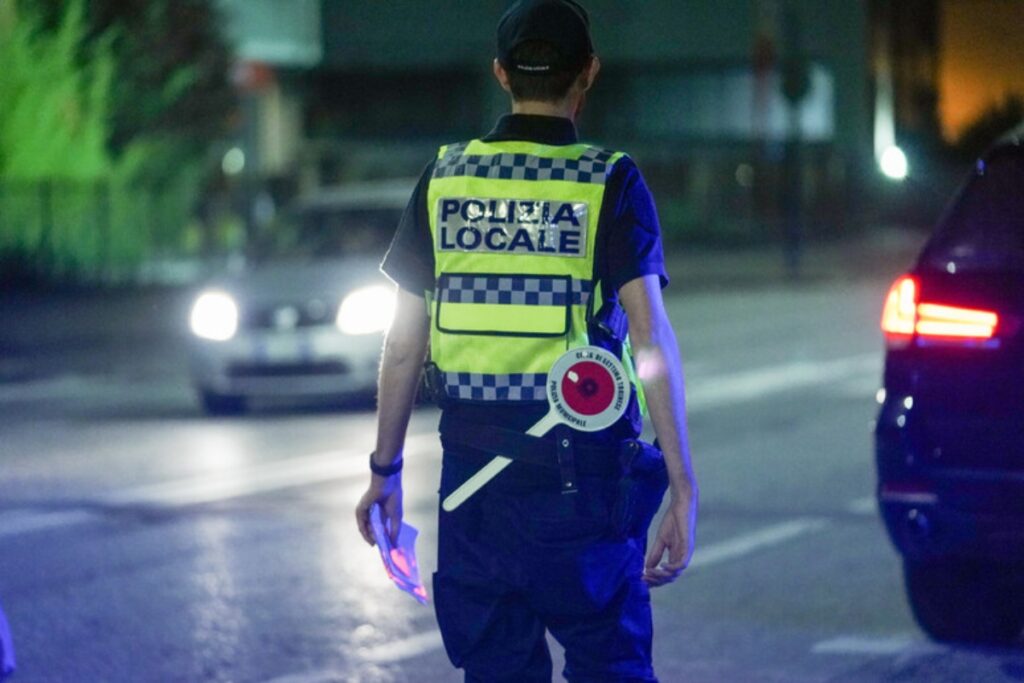 controllo stradale polizia