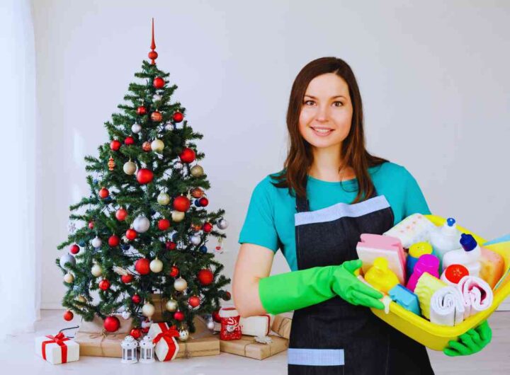 come pulire l'albero di natale