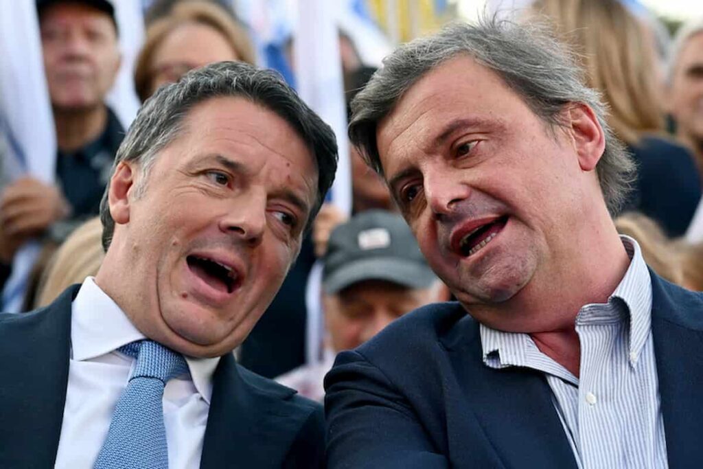 Italiani delusi dai politici com Renzi e Calenda