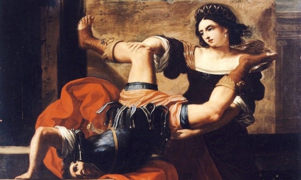  Elisabetta Siriani, Timoclea uccide il capitano di Alessandro Magno, 1659