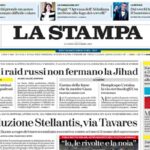 La Stampa del 2 dicembre