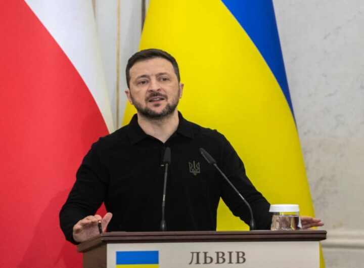 Il leader della ucraina Zelensky