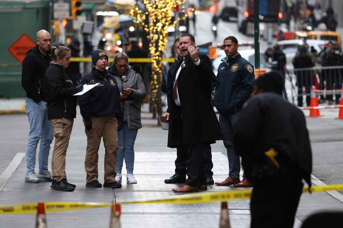 brian thompson ucciso, la scena del crimine di new york