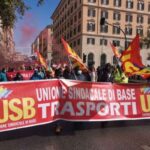 manifestazione sindacato usb