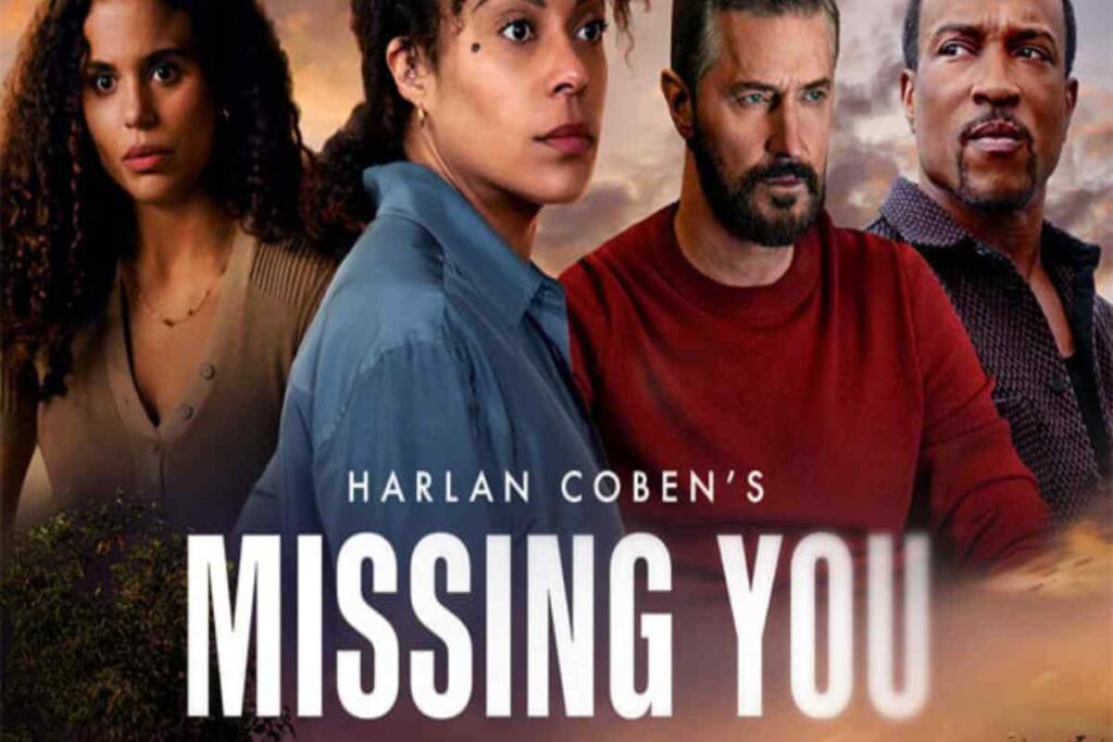 La locandina della serie tv Missing You, con il titolo e i protagonisti in evidenza