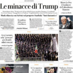 La Repubblica dell'8 gennaio